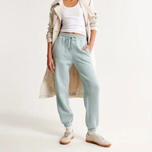 Abercrombie & Fitch Light Blue Joggers